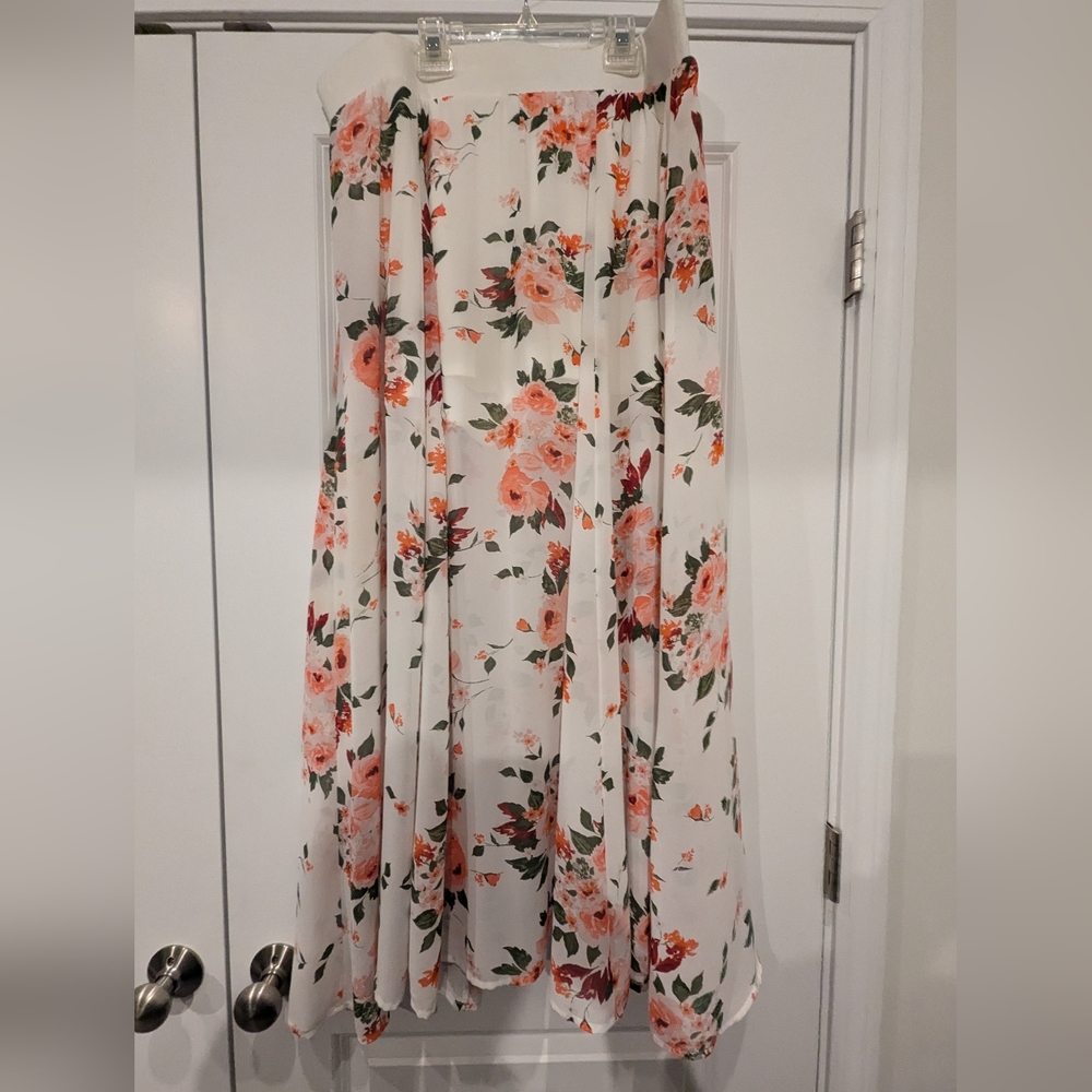 Torrid sheer skirt with shorts